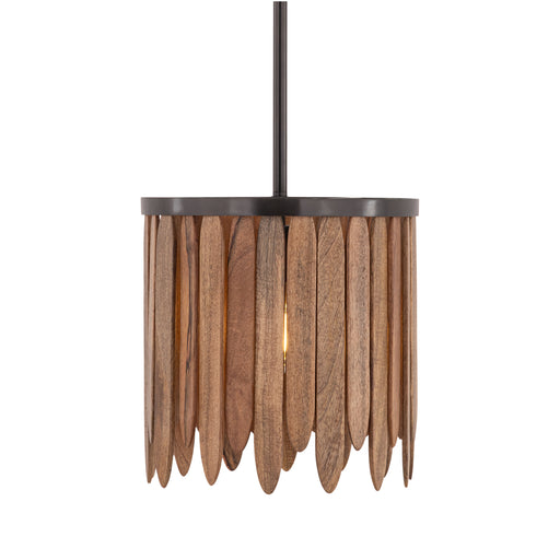 Maxim 22511WNGM Marimba 12" Pendant | Walnut