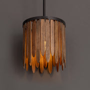 Maxim 22511WNGM Marimba 12" Pendant | Walnut