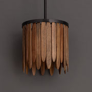 Maxim 22511WNGM Marimba 12" Pendant | Walnut