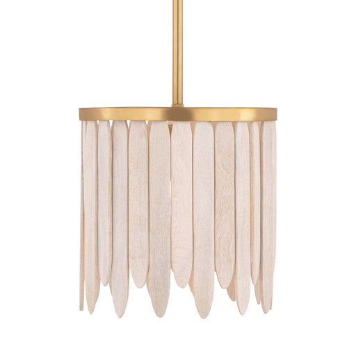 Maxim 22511WWTNAB Marimba 12" Pendant | Weathered White