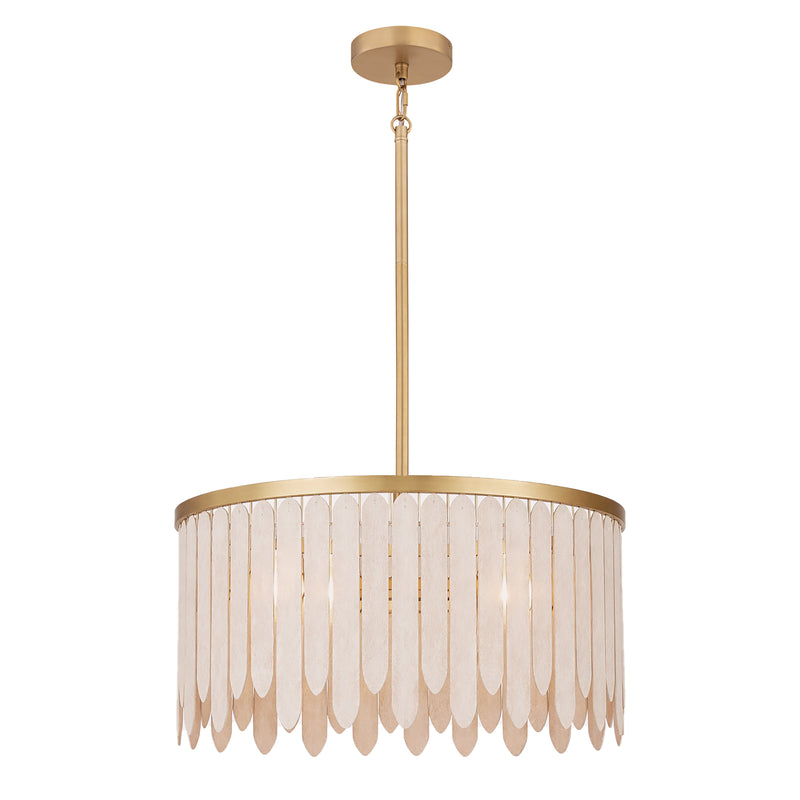 Maxim 22512WWTNAB Marimba 26" Pendant | Weathered White