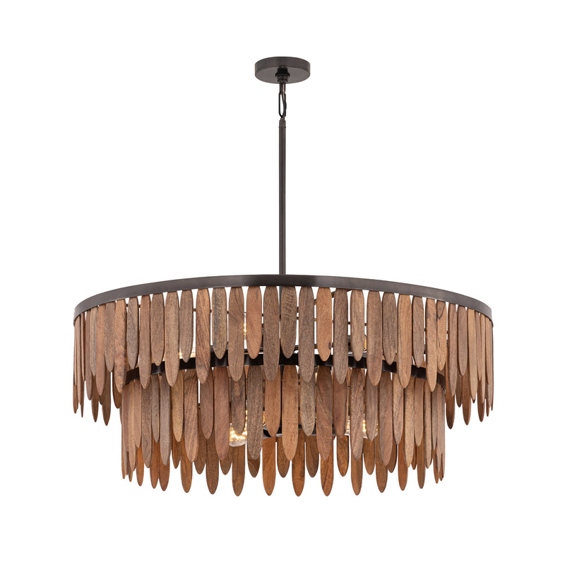 Maxim 22513WNGM Marimba 36" Pendant | Walnut