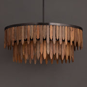 Maxim 22513WNGM Marimba 36" Pendant | Walnut