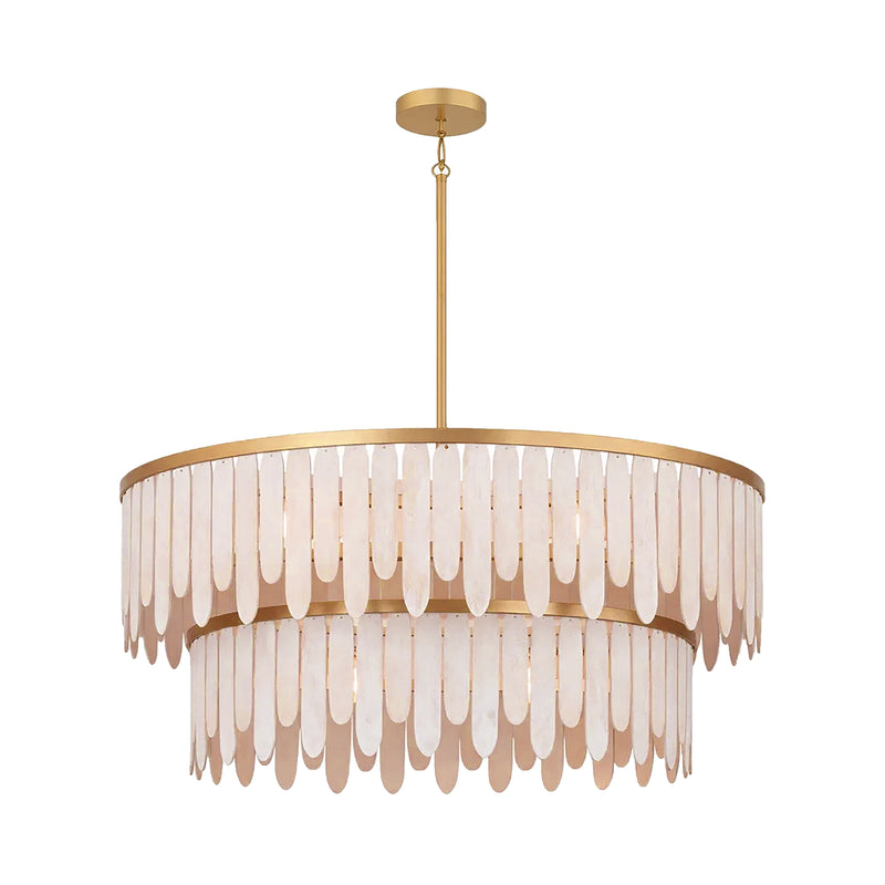 Maxim 22513WWTNAB Marimba 36" Pendant | Weathered White