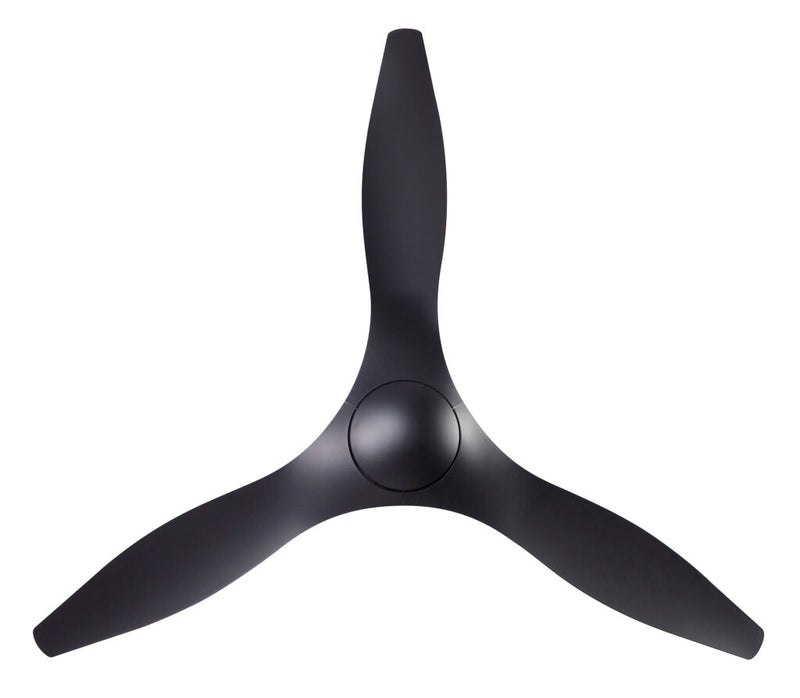 Modern Fan Company IC/Brisa DC 56" Matte Black Ceiling Fan with Remote Control