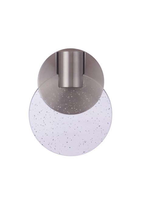 Craftmade 15106BNK-LED Glisten 1 Light LED Wall Sconce -Brushed Polished Nickel