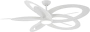 Minka Aire F862L-WHF Pinup 60" Flat White LED Ceiling Fan with Remote - ALCOVE LIGHTING