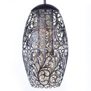 Maxim 24153CGOI Arabesque 1 Light Mini Pendant | Oil Rubbed Bronze