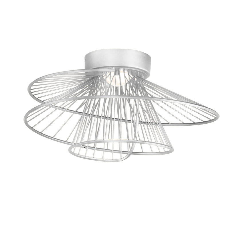 Maxim 24170MW Zeta LED Flush Mount | Matte White
