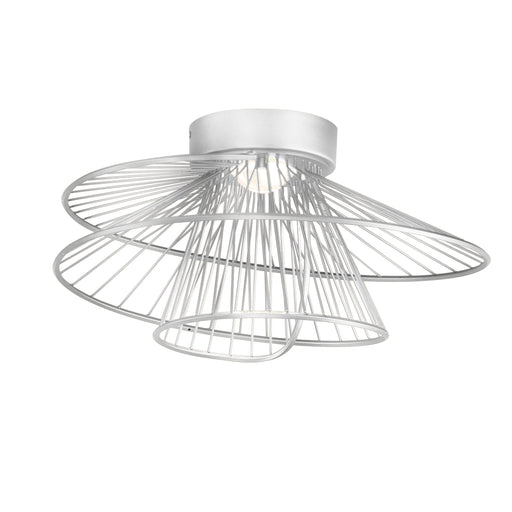 Maxim 24170MW Zeta LED Flush Mount | Matte White
