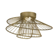 Maxim 24170NAB Zeta LED Flush Mount | Natural Aged Brass