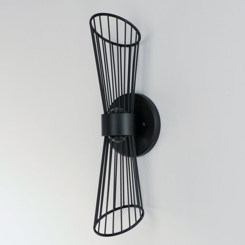 Maxim 24171BK Zeta LED Wall Sconce | Black