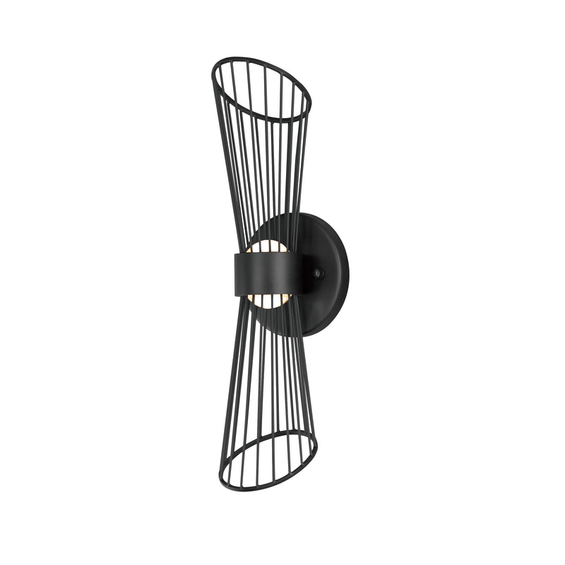 Maxim 24171BK Zeta LED Wall Sconce | Black