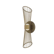 Maxim 24171NAB Zeta LED Wall Sconce | Natural Aged Brass