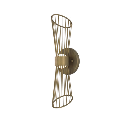 Maxim 24171NAB Zeta LED Wall Sconce | Natural Aged Brass