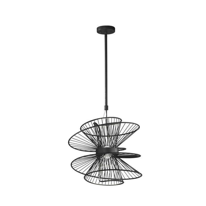 Maxim 24174BK Zeta Medium LED Pendant | Black
