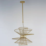 Maxim 24174NAB Zeta Medium LED Pendant | Natural Aged Brass
