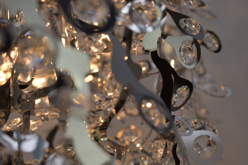 Maxim 24207BCPC Comet 35" Crystal Pendant | Polished Chrome