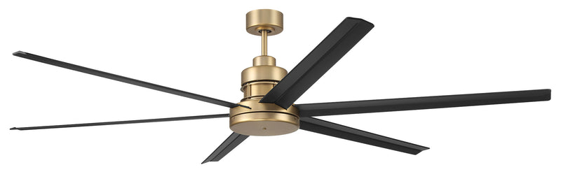 Craftmade MND72SBFB6 Mondo 72 Ceiling Fan -Satin Brass