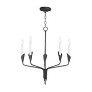 Maxim 24345BK Calyx 5 Light Chandelier | Black
