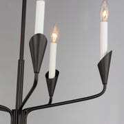 Maxim 24345BK Calyx 5 Light Chandelier | Black