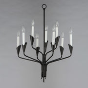 Maxim 24349BK Calyx 9 Light Chandelier | Black