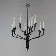 Maxim 24349BK Calyx 9 Light Chandelier | Black