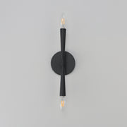 Maxim 24620BK Rome 2 Light Wall Sconce | Black