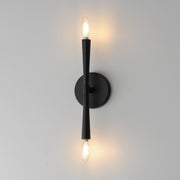 Maxim 24620BK Rome 2 Light Wall Sconce | Black