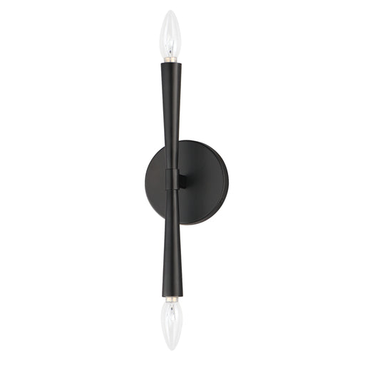 Maxim 24620BK Rome 2 Light Wall Sconce | Black