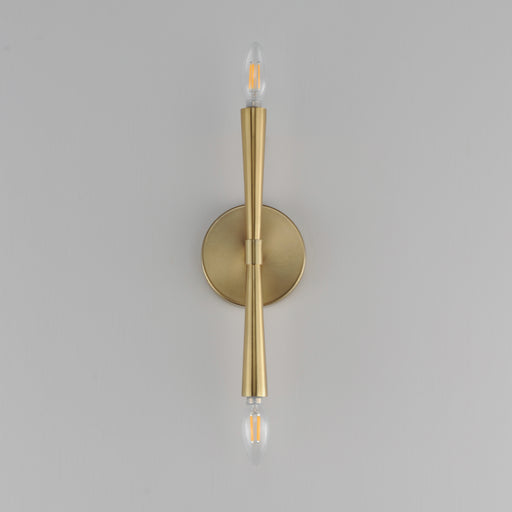 Maxim 24620SBR Rome 2 Light Wall Sconce | Satin Brass