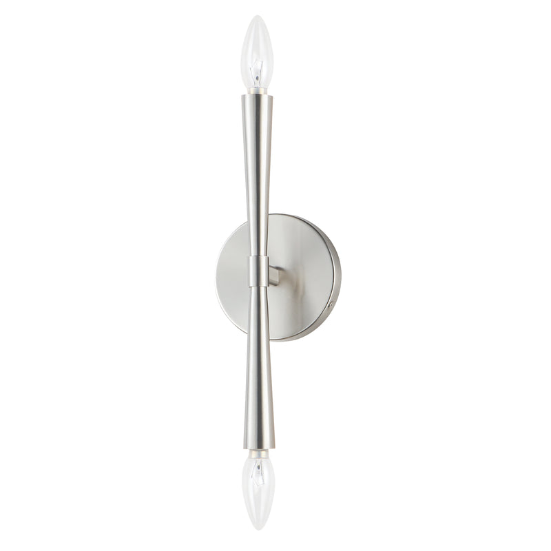 Maxim 24620SN Rome 2 Light Wall Sconce | Satin Nickel