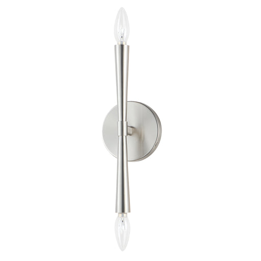 Maxim 24620SN Rome 2 Light Wall Sconce | Satin Nickel