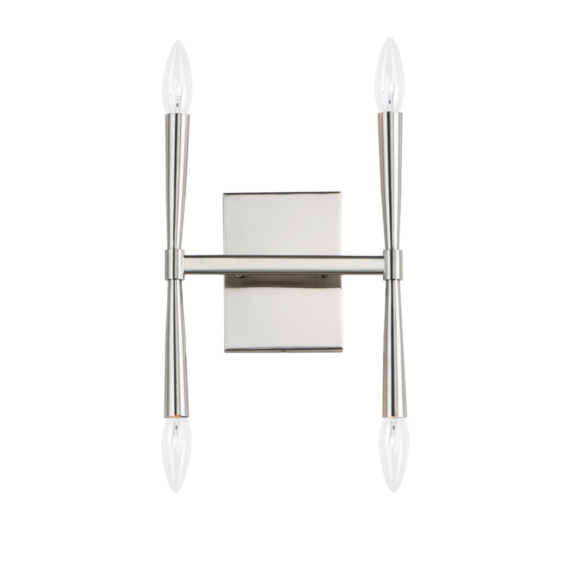 Maxim 24622SN Rome 4 Light Wall Sconce | Satin Nickel