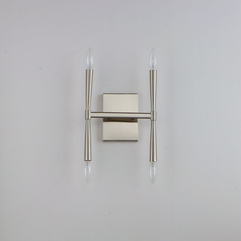 Maxim 24622SN Rome 4 Light Wall Sconce | Satin Nickel