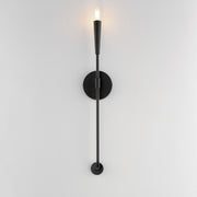 Maxim 24811BK Vela 1 Light Sconce | Black