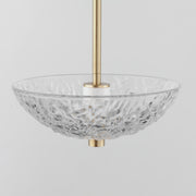 Maxim 24981TCSBR Metropolis Single LED Pendant | Satin Brass