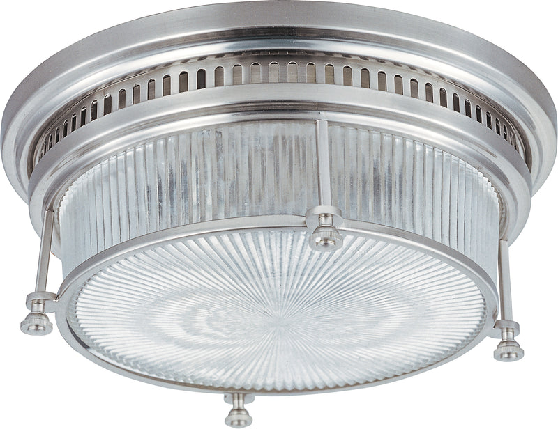 Maxim 25000CLSN Hi Bay 2 Light Flush Mount | Satin Nickel