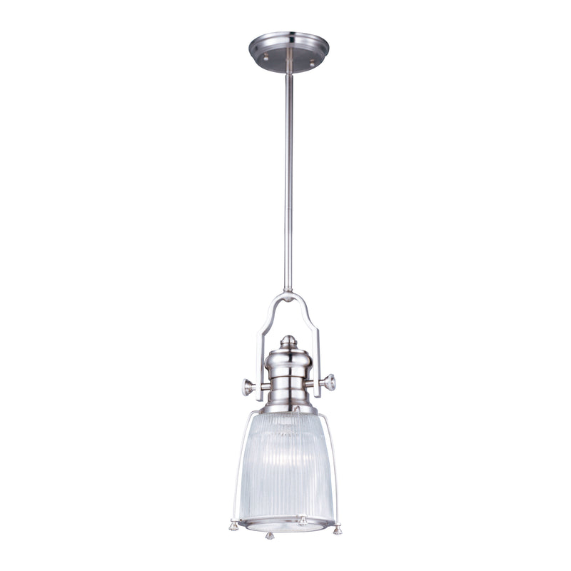 Maxim 25002CLSN Hi Bay 1 Light Pendant | Satin Nickel