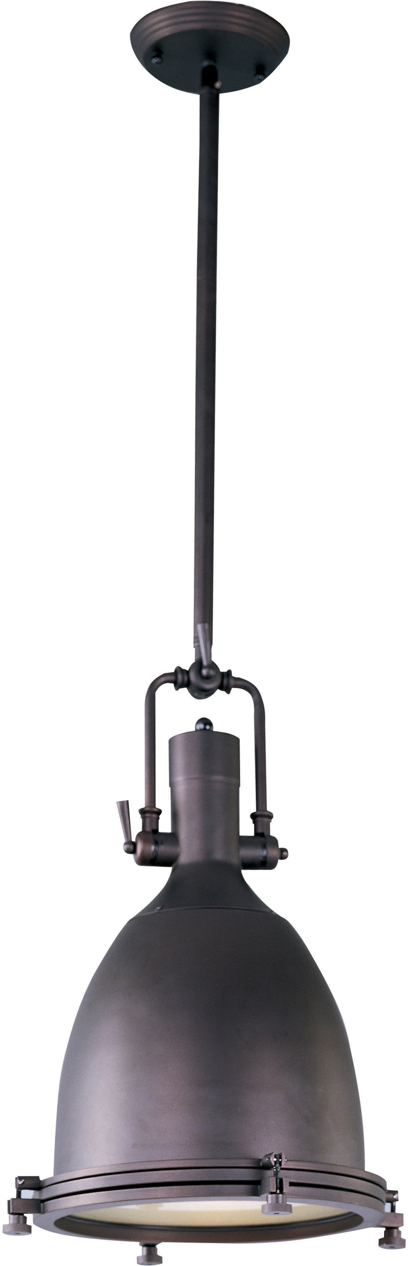 Maxim 25104FTBZ Hi Bay 1 Light Pendant | Bronze