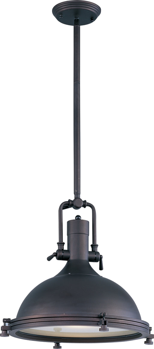Maxim 25109FTBZ Hi Bay 1 Light Pendant | Bronze