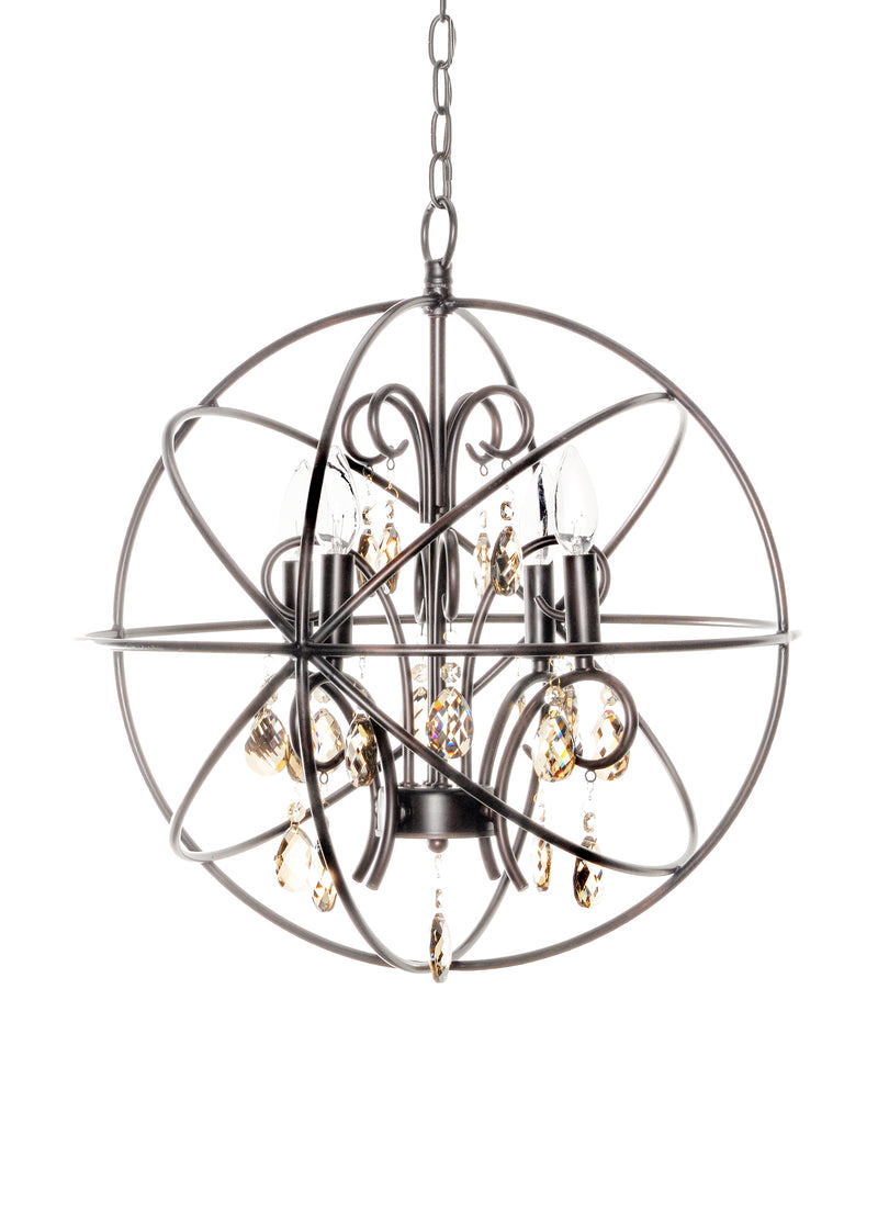 Maxim 25142OI Orbit 4 Light Pendant | Oil Rubbed Bronze