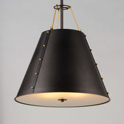 Maxim 25164OIAB Trestle 3 Light Pendant | Oil Rubbed Bronze / Antique Brass