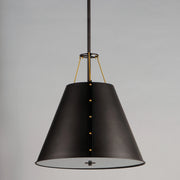 Maxim 25164OIAB Trestle 3 Light Pendant | Oil Rubbed Bronze / Antique Brass