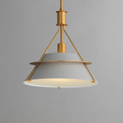 Maxim 25221LFGNAB Lucas 1 Light Pendant | Natural Aged Brass