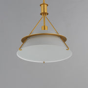 Maxim 25221LFGNAB Lucas 1 Light Pendant | Natural Aged Brass