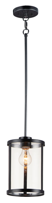 Maxim 25252CLBK Sentinel 1 Light Mini Pendant | Black