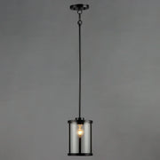 Maxim 25252CLBK Sentinel 1 Light Mini Pendant | Black
