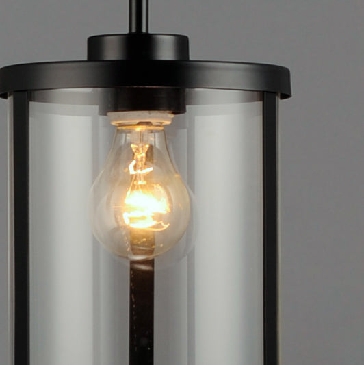 Maxim 25252CLBK Sentinel 1 Light Mini Pendant | Black