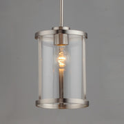 Maxim 25252CLSN Sentinel 1 Light Mini Pendant | Satin Nickel